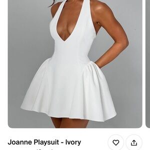 Joanne playsuit - ivory